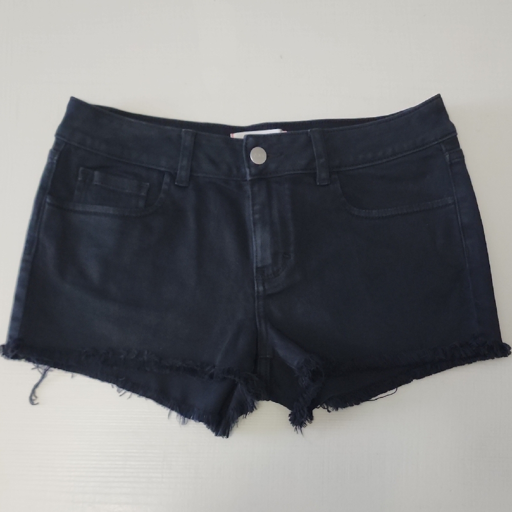 VS PINK Black Denim Shorts